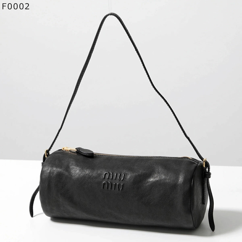 Miu Miu Handbag Nappa Leather Pouch Clutch Shoulder Bag